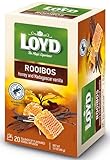 LOYD® Rooibos Tee Honig Madagaskar Vanille - 1 Box - 20 Teebeutel - 40g - Honey And Madagascar Vanilla - Rotbuschtee Mischung Tea Express Cay - Natürlicher Originaler Rotbuschtee Aus Afrika