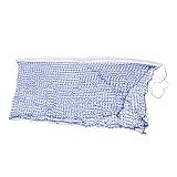 NOLITOY Badminton-Netz Nur Badmintonnetz Hinterhof Netze sportgeräte Sport geräte Sports accesoories zusammenklappbares Badmintonnetz stabiles Badmintonnetz Seilnetz Polypropylen-Netz Blue