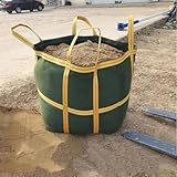 Nylon-Hebebeutel, strapazierfähig, wiederverwendbar, für Kran, Plattform, Gabelstapler, reißfest, starke Tragfähigkeit für industrielle Handhabungswerkzeuge, 80 x 80 x 90 cm