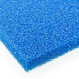 VIALIA Filterschaum blau 50x50x5cm grob 10PPI 27,2Eur/m²
