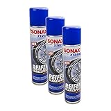SONAX 3X 02353000 Xtreme ReifenGlanzSpray Wet Look Reifenspray 400ml