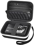 Grapsa Digitalkamera Tasche kompatibel mit Umipyiza/für YLSHGXFC/für Nicamery/für SIXTARY/für Canon Kamera Fotokamera Kompaktkamera, Digital Kameratasche Klein mit Netztasche (Nur Box)-Schwarz