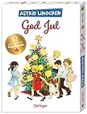 Astrid Lindgren. God Jul. 12 wunderschöne Weihnachtskarten zum Verschicken: Stimmungsvolle Postkarten mit wunderschönen Illustrationen aus den Kinderbuch-Klassikern von Astrid Lindgren
