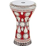 Meinl Percussion Artisan Series Doumbek - Große Handtrommel - Synthetisches Fell - Durchmesser 8,75 Zoll - Aluminium, Mosaic Imperial (AEED2)