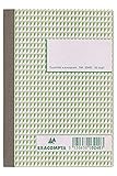Exacompta 3240E Durchschreibbuch kariert 5x5 14,8/10,5 50 Blatt doppelt durchschreibend 10er Pack