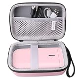 JINMEI Tragetasche für NiiMbot D11 Etikettiermaschine Etikettendrucker (Pink)