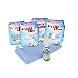 2kg TeppichClean Teppich Reinigungspulver + Microfasertuch und FleckWeg