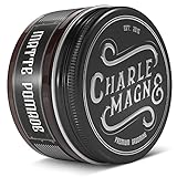 Charlemagne Matte Hair Pomade - Mattes Finish mit mittlerem Halt - Entwickelt von Friseuren, Made in Germany - 100 ml Stylingcreme für Männer - Haarwachs für Männer
