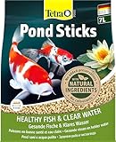 Tetra Pond Sticks - Fischfutter für alle Teichfische, unterstützt gesunde Fische und klares Wasser im Teich, 7 L Beutel