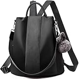 CHARMORE Damen Rucksack Wasserdichte Nylon Schultasche Anti Diebstahl Daypack Schultertasche Leichtgewicht Reiserucksack