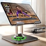 LISEN für iPad Ständer Tablet Ständer, Verstellbarer Tablet Halterung Tisch Super Stabil Universal Tablet Halterung für iPad Pro 12.9 Air Mini 7 Galaxy und Alle Geräte von 4-12,9 Zoll