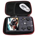 Handheld-Spielekonsole, Unterstützt 4000 MAh, 11 Emulatoren, 3,5-Zoll-IPS-Bildschirm, Tragbare Taschenspielkonsole für Reisen (128GB)
