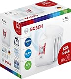 Bosch 16x Staubsaugerbeutel Typ G ALL BBZ16GALL, 99,9% Feinstaubfilterung, Höhere Reinigungsleistung, 50% Längere Nutzungsdauer, Passend Für Alle Baureihen AuÃŸer BSG8, BSN1