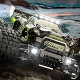 Premium RC Monster Truck ferngesteuert XXL 1:18 Ferngesteuertes Auto 40km/h High Speed Crawler 2 Akkus