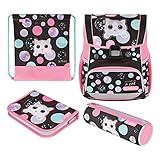 Herlitz Schulranzen Loop Plus Cute Cat, 1 Stück