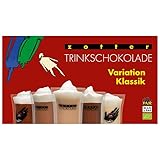 Zotter Trinkschokolade Variation Klassik 5 x 22 g