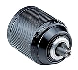 Schlüsselloses Bohrfutter Extra-RV50-13, Röhm 1322451, Aufnahme 1/2'-20, Spannleistung 1,5-13 mit Radialverriegelung, Metallausführung, mit Durchgangsloch