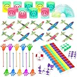 Kinder Geburtstag Mitgebsel Set, Party Mitgebsel Kinder, Mitgebsel Set Styroporflieger, Klatschhand, Kindergeburtstag Gastgeschenke Mädchen Jungen, Give Aways Kindergeburtstag für Partybeutelfüller