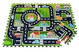 KNORRTOYS.COM 21027 Puzzlematten, „Straße“/ 12-TLG./ 30 cm