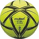 Molten Fußball F4G3350, Gelb/Schwarz, 4