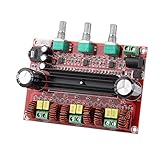 Clyxgs TPA3116D2 2.1 Digitales Leistungsverstärker-Board, 2x80W + 100W (Bass) Audio-Stereo-AMP-Modul für Audio-System-DIY-Lautsprecher 12-26V