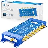 Multischalter pmse 9/8 HB-DIGITAL 2X SAT bis 8 x Teilnehmer/Receiver für Full HDTV 3D 4K UHD