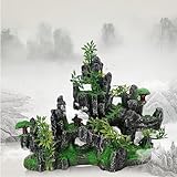 CHSG Kunstharz Schiff Fischerboot Ornament Kunstboot Dekor Aquarium Ornament Landschaftsbau Dekor Für Zubehör, Einzigartige Ergänzung Zu Ihrem -Rockery