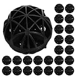 TOBBOMEY 60 Stück Biobälle 26cm Filtermedium aus Kunststoff für Aquarium Teich Pool Biologisches Filtermaterial Wiederverwendbare Filterkugeln Zur Wasserreinigung