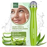 Baby Bright Advanced Augenroller Serum - Hydrating Augen Roll On, Intensive Eye Augenpflege, Augenserum Gegen Falten und Augenringe, Under Eye Brightener for Radiant Skin - (Aloe Vera Collagen) 15ml