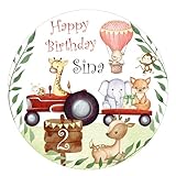 Tortenaufleger Muffinaufleger - Geburtstag - Taufe - Einschulung | Fondant PREMIUM, Oblate PREMIUM, Dekorpapier PLUS | PERSONALISIERT & VORGESTANZT