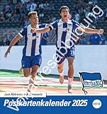 Hertha BSC Postkartenkalender 2026: Fußball-Fans aufgepasst! Der kleine Kalender zum Aufstellen oder Aufhängen mit Postkarten zum Sammeln und Verschicken. Must Have für jeden Hertha-Fan.