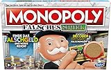 Monopoly F2674100 Falsches Spiel, Brettspiel für Familien und Kinder ab 8 Jahren, für 2-6 Spieler, Mehrfarbig, Einheitsgröße