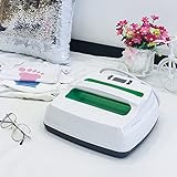 BODOLF Heißpressmaschine für T-Shirts, 22,9 x 22,9 cm tragbare T-Shirt-Pressmaschine, schnelle Aufheiz-Bügelpresse, Wärmeübertragungsmaschine für T-Shirts, Tragetaschen, Kissen, Schürzen und mehr