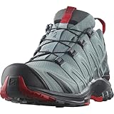 Salomon Herren Xa Pro 3d Gore-tex Traillaufschuhe, Lead Black Barbados Cherry, 40 2/3 EU