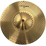 Silent Cymbal Gold/Silber Frosted Silent 10-Zoll-Wasserbecken Trommel-Performance-Becken Effektbecken Schalldämpferbecken(A)