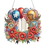 ARVALOLET 5D DIY for den US Independence Day Dekoration Malerei