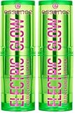 essence ELECTRIC GLOW colour changing lipstick, Transparent, pflegend, Expressergebnis, farbanpassend, natürlich, glänzend, vegan, ölfrei, ohne Alkohol, ohne Parabene, 2er Pack (3.2g)