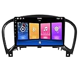 HHAWYY Android Auto Stereo GPS Navigation Für Nissan Juke 2010-2014, mit Rückfahrkamera Unterstützt Auto Radio Multimedia MP5 Bluetooth Lenkradsteuerung,K6