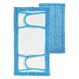 Nasspads – wiederverwendbare Nasspads für Mop, waschbarer Mikrofaser-Mopp für und Trockengebrauch, Allzweck-Bodenwischen und -reinigung