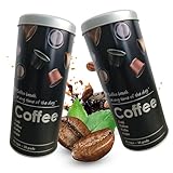 2 x Aromadichte Kaffeepaddosen - Kaffeepads aufbewahrung luftdicht für Pads und Kapseln - Kaffee pads Dose für jeden Haushalt.
