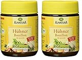 Alnatura Bio Hühnerbrühe, 140g (Packung mit 2)