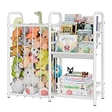 GRANNY SAYS Bücherregal Kinder und Spielzeugregal, Kinderregal mit 3 Fächern, Spielzeug Regal Kinderzimmer, Kinderzimmer Möbel für die Organisation von Büchern Kinderspielzeug, Kinderbücherregal Weiß