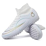 Fußballschuhe Herren Madame Großer Junge Football Shoes High Top Fußball Schuhe Jugendliche Fussball Schuhe Turf Football Boots Professionelle Sportliche Athletics Fußballschuhe