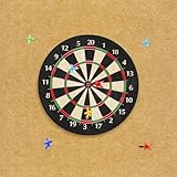 Dartscheibe Wandschutz Dartscheibe Surround Kork 4pcs Selbstklebend Gespleißte Wand Surround Board Einfache Montage Dart Surround Kork Dart Board Wandschutz Tan