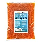 ISOLATECH Silica Gel regenerierbar Trockenmittel auch als Filament Trockner geeignet orange 400g Beutel Silicagel Kugeln als Kieselgel Silikagel Entfeuchter