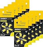 Intenso Hörgerätebatterien PR70, Gelb (Typ 10), 60er Pack MHD 03/2026