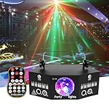 Wasd3Pods Stage Led Beam Light, Disco Party Light, Mit Dmx512-fernbedienung/sprachsteuerung, Geeignet Für Festivals/Bars/Nachtclubs/Hochzeiten/live-auftritte/Kirche