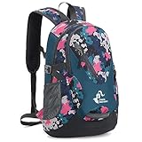 Bseash Kleine Größe 20L leichte wasserdichte Rucksack, Outdoor Sport Travel Daypack für Radfahren Wandern Reiten Radfahren Reisen (Rose Camo)