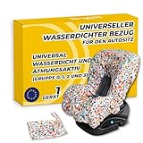 Sitzschoner Auto Kindersitz Sommerbezug Kindersitz Auto – Atmungsaktive Sitzauflage – Kindersitz Bezug Universal– Waschbar & Hautfreundlich