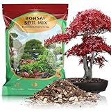 GOTVUGE Professionelle Bonsaierde mit verbesserter Luftdurchlässigkeit und Drainage – Hochwertige Pflanzerde für Bonsai | 1 L Premium Bonsai Substratmischung